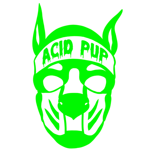 Acid Pup 5” Logo Decal