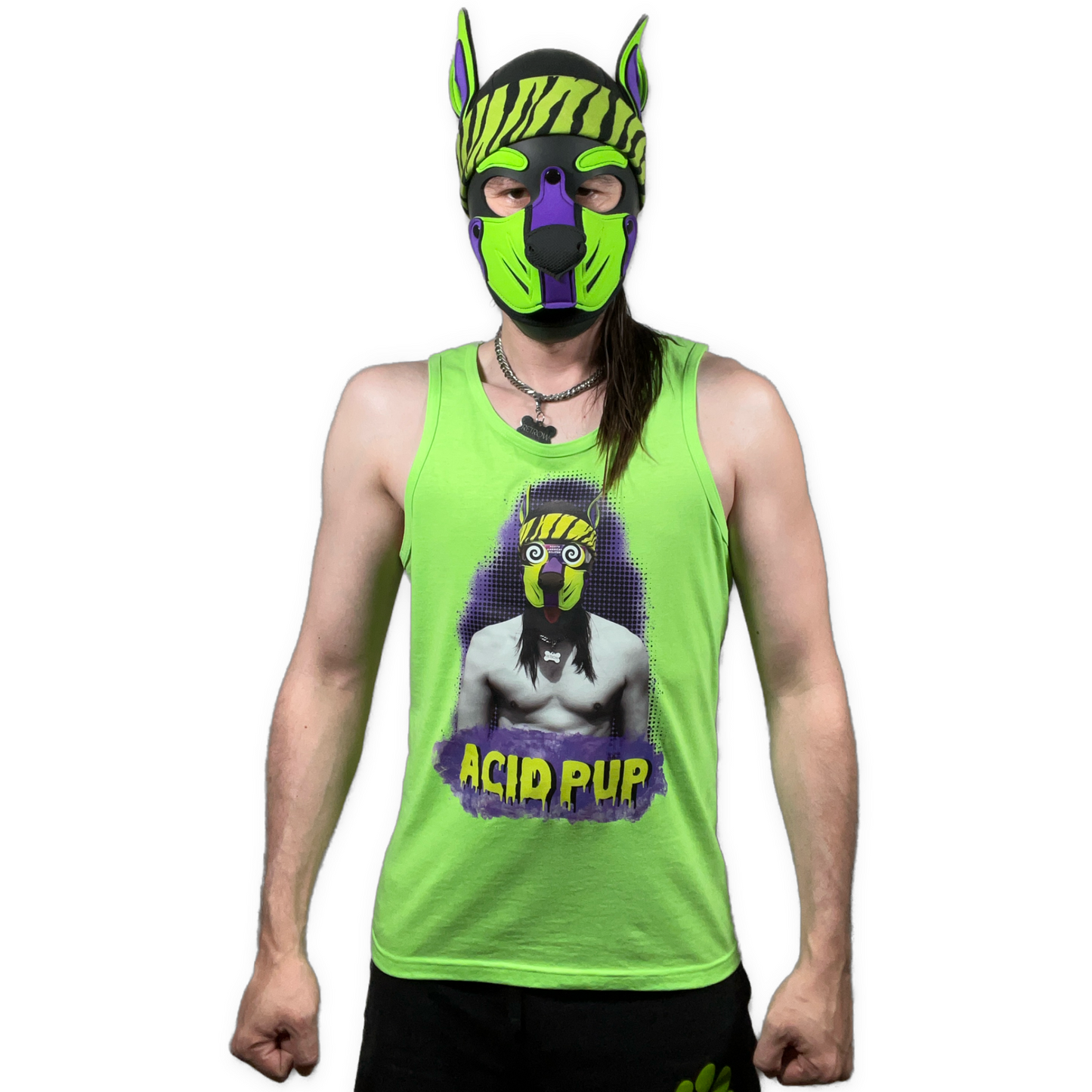 Acid Pup “Heckin’ Trippin’ Pupper” Tank Top